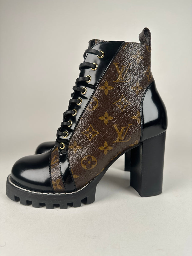 Louis Vuitton Star Trail Monogram Ankle Boot Size 39EU