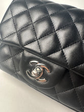 Load image into Gallery viewer, Chanel Square Mini Flap Black Lambskin