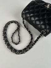Load image into Gallery viewer, Chanel Square Mini Flap Black Lambskin
