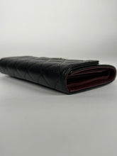 Load image into Gallery viewer, Chanel Caviar Quilted Medium Flap Wallet Black