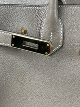 Load image into Gallery viewer, Hermes Birkin 30 Evercolor Leather Etoupe GHW