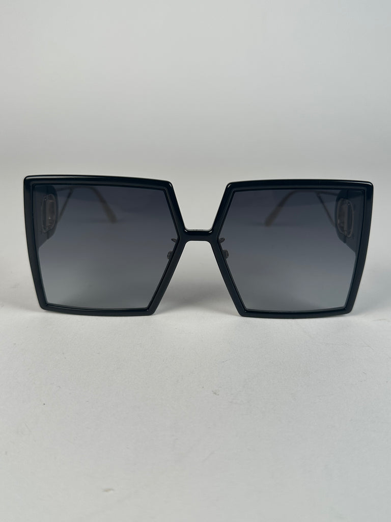 Dior 30 Montaigne Sunglasses Black/Gold
