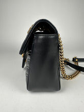 Load image into Gallery viewer, Gucci Marmont Small Shoulder Bag Calfskin Black