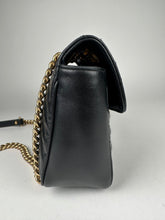 Load image into Gallery viewer, Gucci Marmont Small Shoulder Bag Calfskin Black