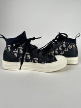 Load image into Gallery viewer, Dior Walk n Dior Mid Top Sneaker Blue Oblique size 37EU