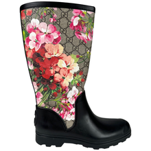 Load image into Gallery viewer, Gucci Floral Blooms Print Monogram Rain Boots Size 36EU