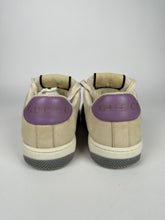 Load image into Gallery viewer, Gucci Screener Sneaker Purple Pink Cream Size 37.5EU