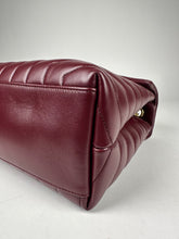 Load image into Gallery viewer, Saint Laurent Medium LouLou Matelasse Burgundy