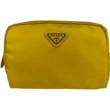 Load image into Gallery viewer, Prada Nylon Tessuto Cosmetic Pouch Pineapple Yellow