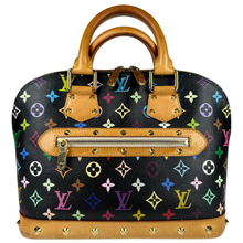 Load image into Gallery viewer, Louis Vuitton Monogram Multicolor Alma PM Black