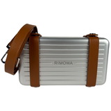 Rimowa Personal Aluminum Cross Body Bag Silver