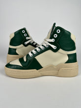 Load image into Gallery viewer, Saint Laurent SL/24 Mid Top Sneakers White Dark Green Size 37EU