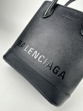 Load image into Gallery viewer, Balenciaga Grained Calfskin XS Ville Top Handle Tote Black