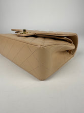 Load image into Gallery viewer, Chanel Caviar Quilted Small Double Flap Beige Clair