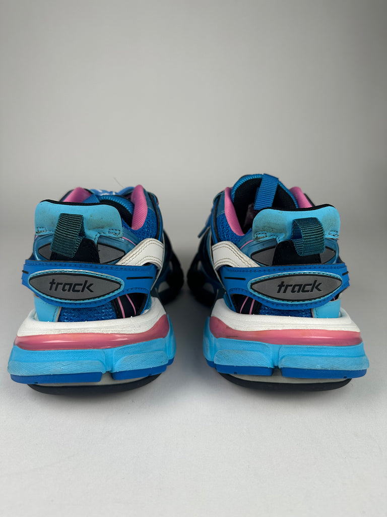 Balenciaga Track Sneakers Pink Blue Black White size 35EU