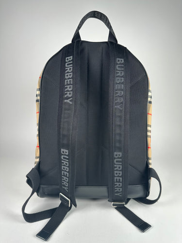Burberry Check Backpack Archive Beige