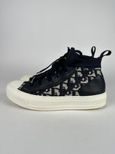 Load image into Gallery viewer, Dior Walk n Dior Mid Top Sneaker Blue Oblique size 37EU