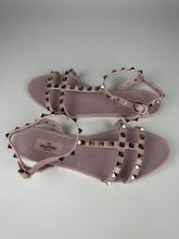 Load image into Gallery viewer, Valentino Garavani Rockstud Flat Rubber Sandals size 39EU