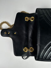 Load image into Gallery viewer, Gucci Marmont Small Shoulder Bag Calfskin Black