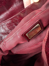 Load image into Gallery viewer, Fendi Red Zucca Leather Borsa Chef Bag