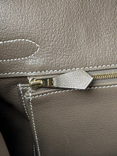 Load image into Gallery viewer, Hermes Birkin 30 Evercolor Leather Etoupe GHW