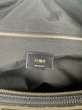 Load image into Gallery viewer, Fendi Metallic Zucca Print Karligraphy Duffle Bag Gold Black