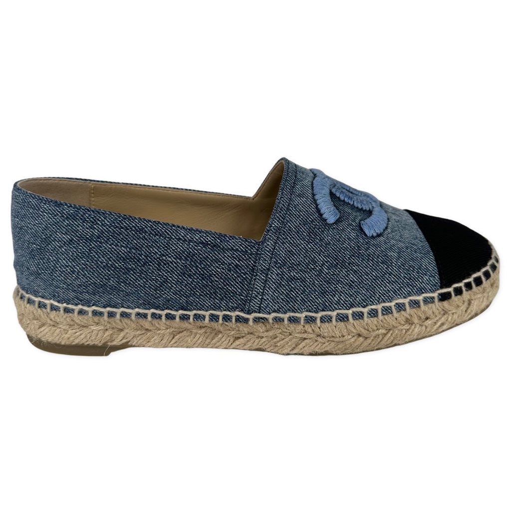 Chanel Denim Espadrilles size 38EU