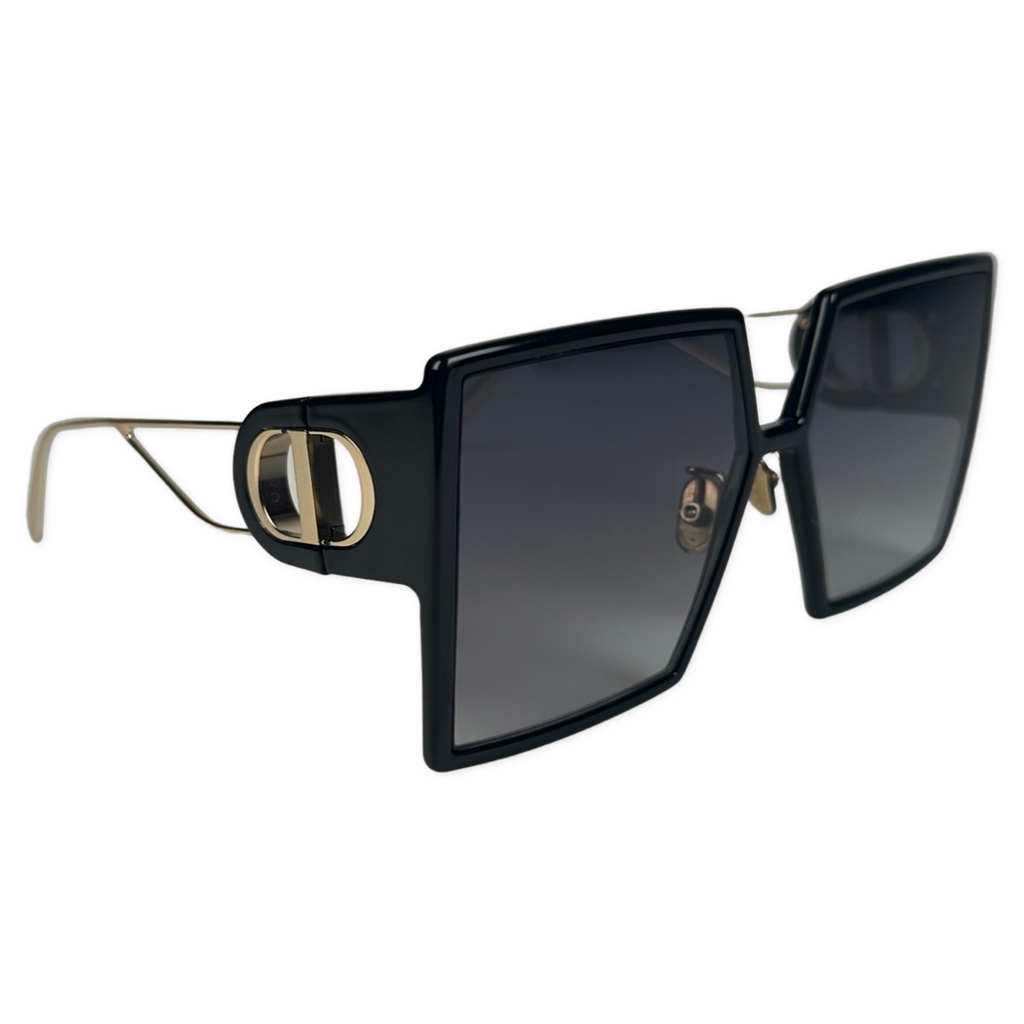 Dior 30 Montaigne Sunglasses Black/Gold