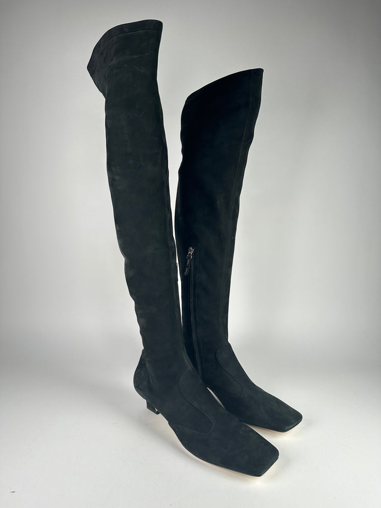 Fendi Suede Over The Knee Boots Size 42EU