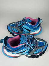 Load image into Gallery viewer, Balenciaga Track Sneakers Pink Blue Black White size 35EU