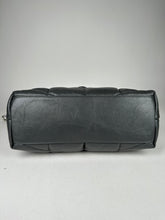 Load image into Gallery viewer, Saint Laurent Lambskin Quilted Medium Loulou Puffer Monogram Chain Satchel Grey