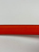 Load image into Gallery viewer, Salvatore Ferragamo Viva Bow Patent Leather Reversible and Adjustable Belt Orange