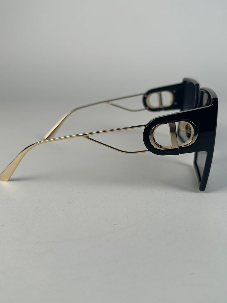 Dior 30 Montaigne Sunglasses Black/Gold