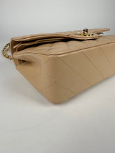 Load image into Gallery viewer, Chanel Caviar Quilted Small Double Flap Beige Clair