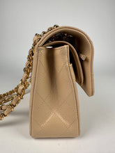 Load image into Gallery viewer, Chanel Caviar Quilted Small Double Flap Beige Clair