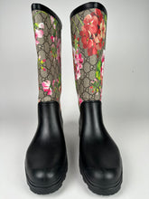 Load image into Gallery viewer, Gucci Floral Blooms Print Monogram Rain Boots Size 36EU
