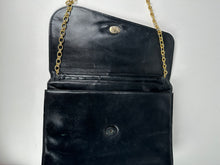 Load image into Gallery viewer, Chanel Vintage Lambskin CC Embroidered Clutch On Chain Black