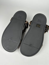 Load image into Gallery viewer, Fendi Feel Brown Satin Sandals Size 37.5EU