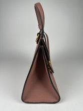 Load image into Gallery viewer, Gucci Marmont Calfskin Mini GG Top Handle Porcelain Rose
