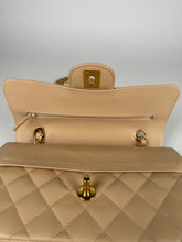 Load image into Gallery viewer, Chanel Caviar Quilted Small Double Flap Beige Clair