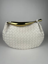 Load image into Gallery viewer, Bottega Veneta Nappa Intrecciato Sardine Bag White Chalk