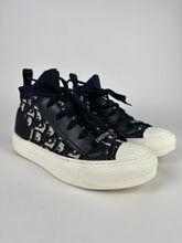 Load image into Gallery viewer, Dior Walk n Dior Mid Top Sneaker Blue Oblique size 37EU