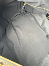 Load image into Gallery viewer, Fendi Metallic Zucca Print Karligraphy Duffle Bag Gold Black