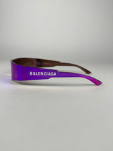 Load image into Gallery viewer, Balenciaga Purple Frameless Rimless Sunglasses