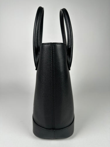 Balenciaga Grained Calfskin XS Ville Top Handle Tote Black