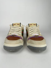 Load image into Gallery viewer, Gucci Screener Sneaker Purple Pink Cream Size 37.5EU