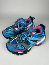 Load image into Gallery viewer, Balenciaga Track Sneakers Pink Blue Black White size 35EU