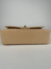 Load image into Gallery viewer, Chanel Caviar Quilted Small Double Flap Beige Clair