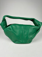 Load image into Gallery viewer, Bottega Veneta Nappa Leather Mini Double Knot Bag Parakeet Green