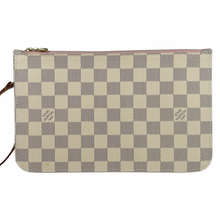 Load image into Gallery viewer, Louis Vuitton Neverfull MM/GM Pouch Damier Azur